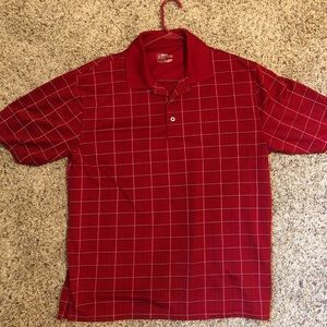 PGA Golf Polo Shirt Men’s Large Red